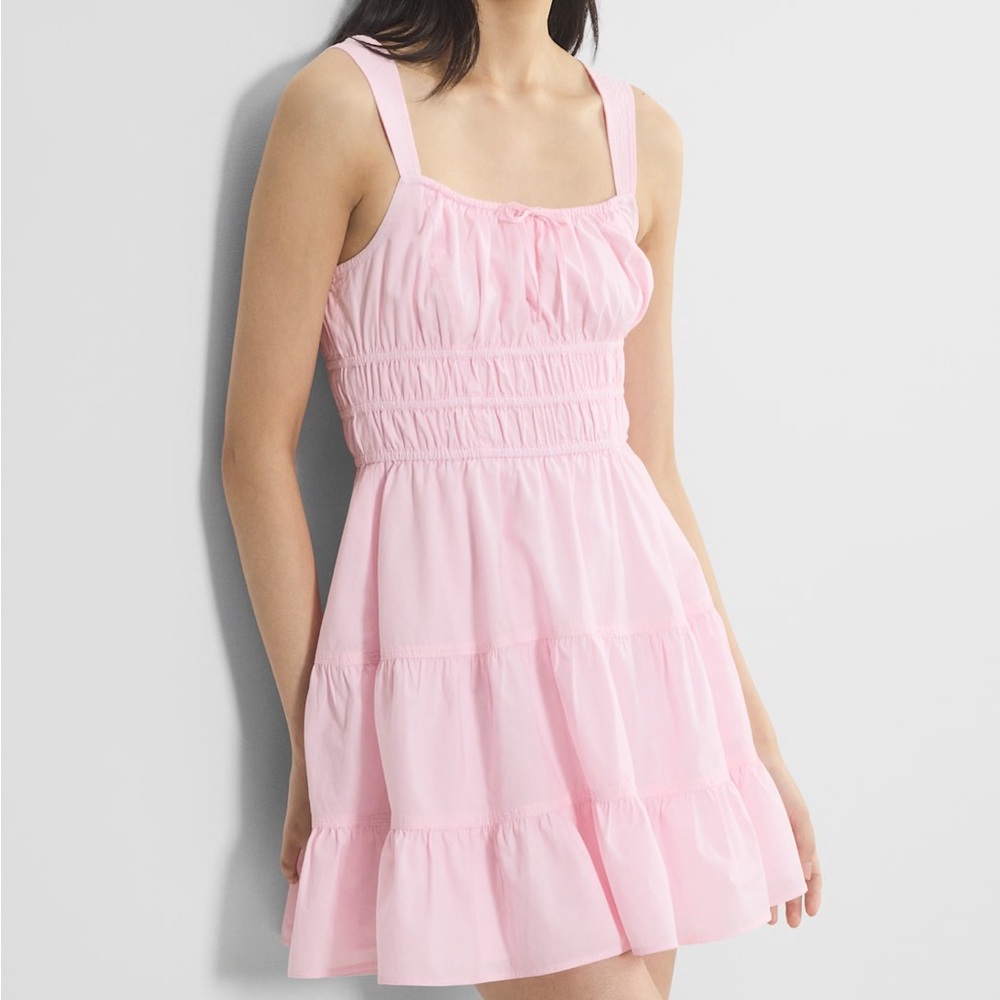 Sunday Best Mochi Pink Martine Poplin Dress